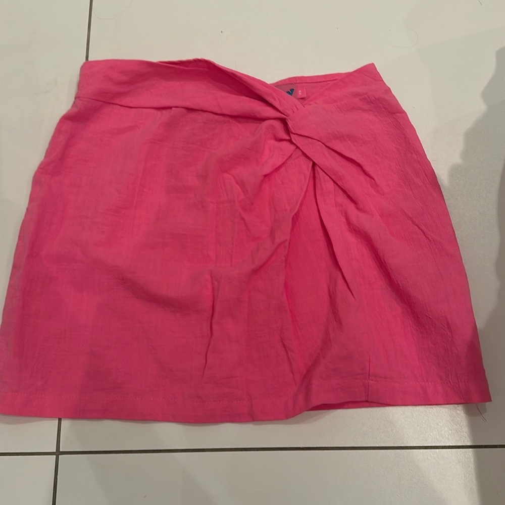 Edikted Pink Mini Skirt